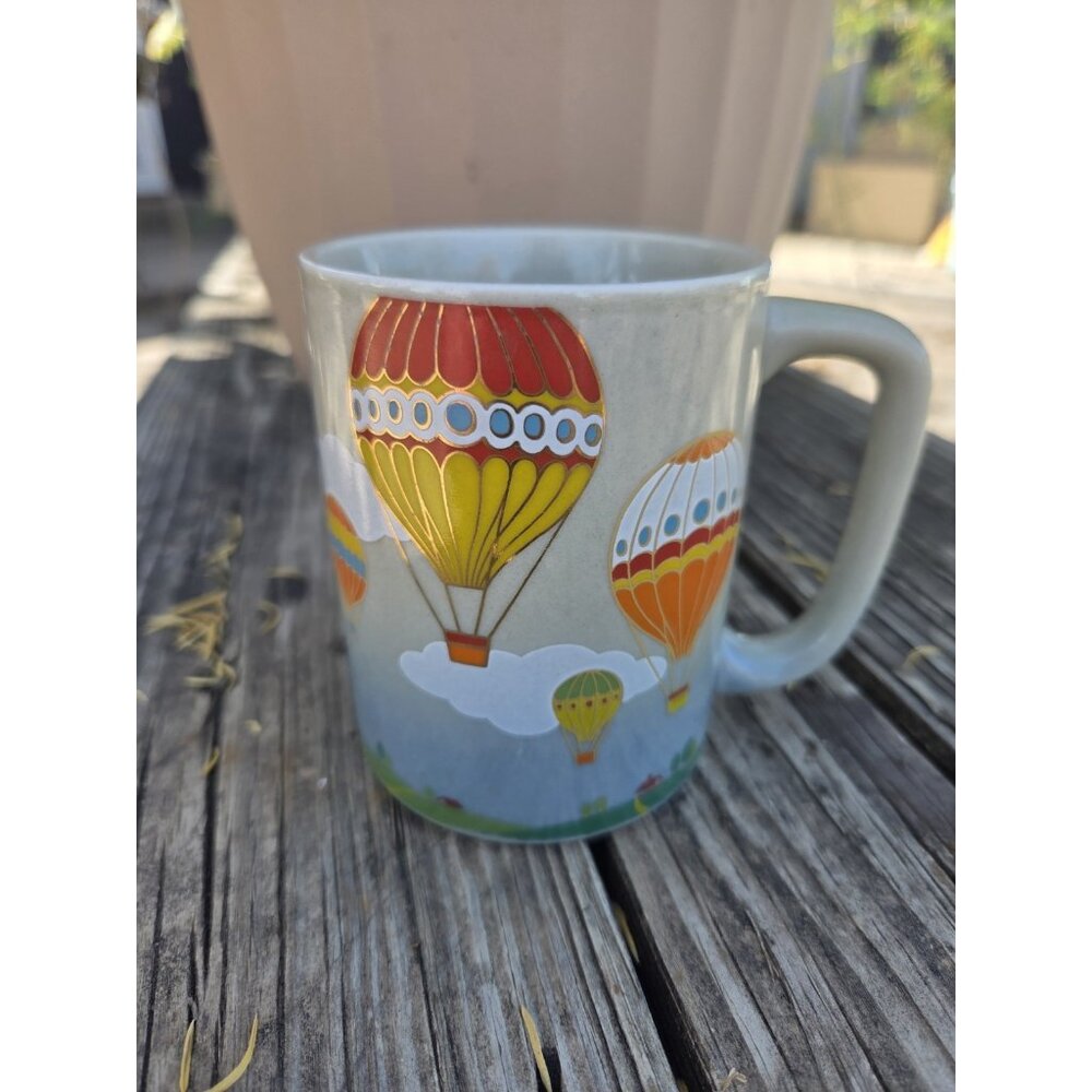 Vintage Otagiri Japan Hot Air‎ Balloon Large Coffee Tea Mug - Picture 2 of 10